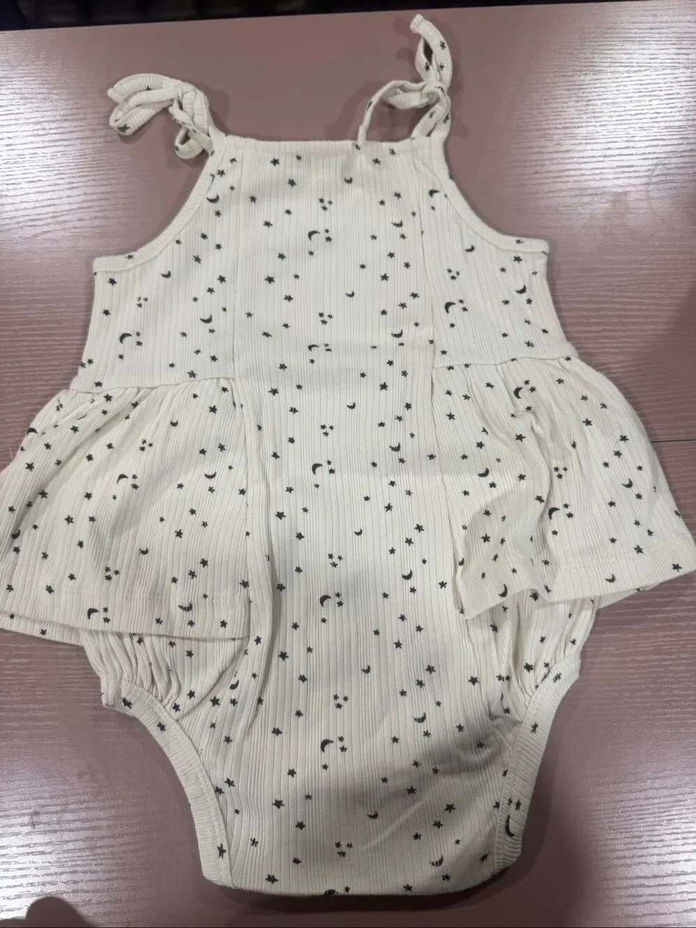 Kate Quinn 2T Stars Tie Strap Ballerina